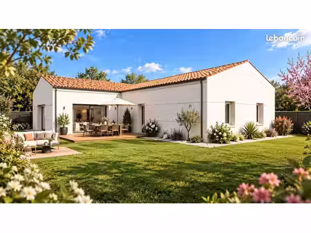 projet de construction d'une maison 100 m² avec terrain à tesson (17)