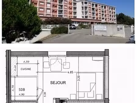 studio meublé 25 m2