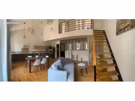 appartement t3 80m2 en duplex rénové en 2025