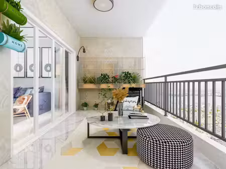 appartement 3 pièces 70 m²