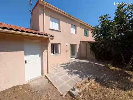 maison mitoyenne type 4 avec jardin et garage