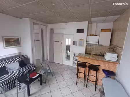 studio meublé de 21m²