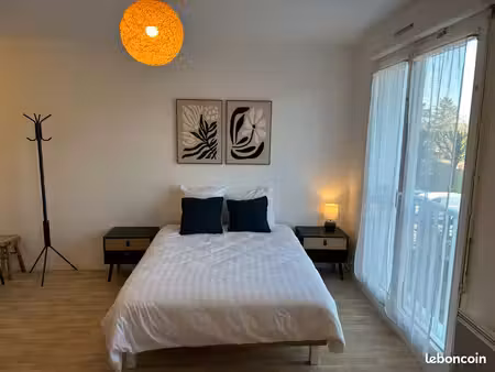 studio meublé 24 m² avec parking  vernon  proche centre-ville