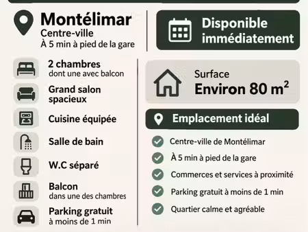 t3 disponible immédiatement