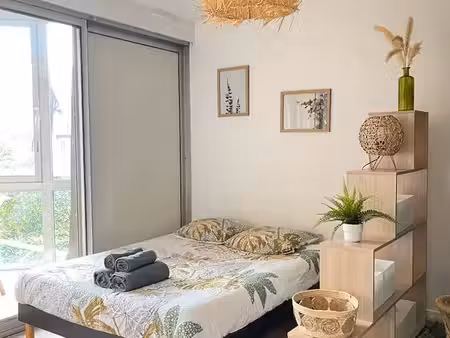 appartement t1 meublé 25m2 parking privé - romans