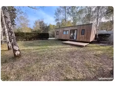 mobilhome bois climatisé