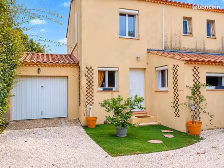 maison 4 pièces – 85 m² – 3 chambres – piscine – garage – bernis