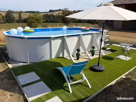 ferme de caractère  gîte clé en main  piscine  grange  8 000 m²