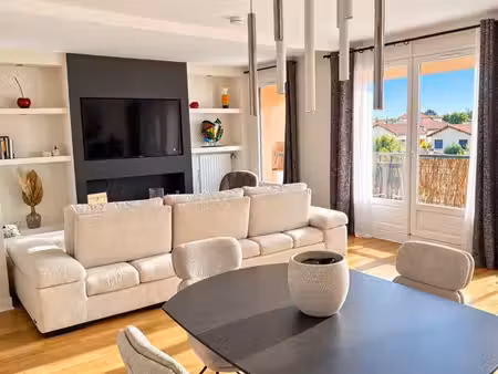 grand t3 de 91 m² carrez (105 m² au sol) – dernier étage  terrasses et vue imprenable – cô