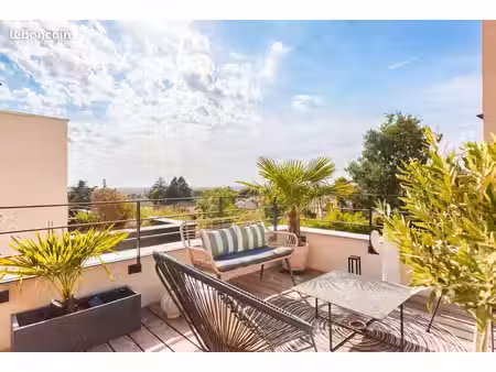 toulouse côte pavée – appartement contemporain de 88 m² avec terrasse de 30 m²  vue pyréné