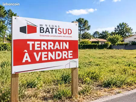 terrain à bâtir de 530 m² à saint-aubin-de-medoc (33)