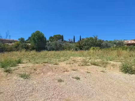 vente terrain 642 m² à vinon-sur-verdon (83560)  125 000 €