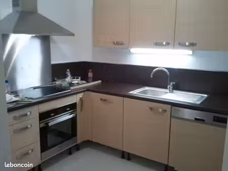 3 pièces 62m² cuisine équipée