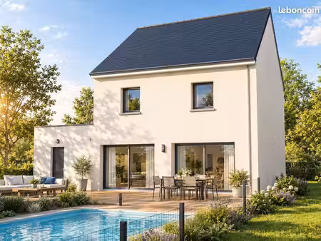 projet de construction d'une maison 110 m² avec terrain à pleugueneuc (35)