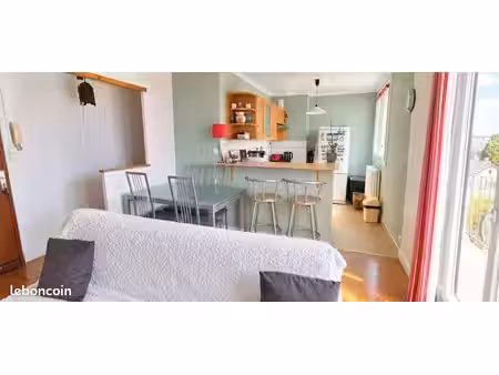 appartement t2 37 m² – dernier étage – bellevue / chantenay