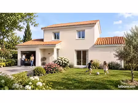 projet de construction d'une maison 100 m² avec terrain à maubec (38)