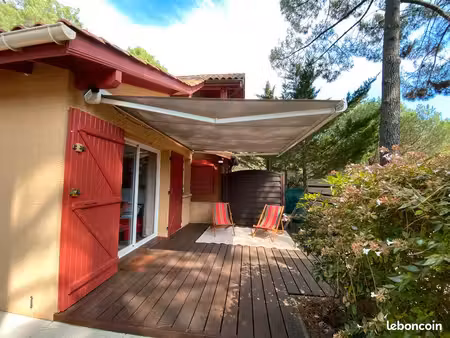 lacanau ocean maison 3 pieces  climatisee avec jardin
