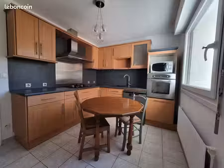 appartement t3 de 62m² avec garage et cave