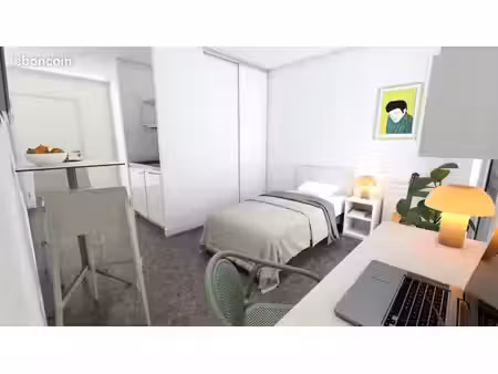studio 1 pièce 18 m²