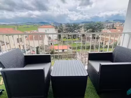 à vendre – bel appartement t3 lumineux à saint-paul-en-jarez