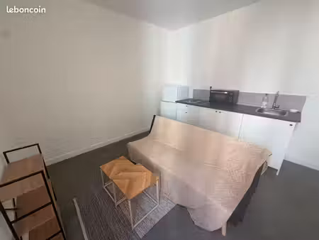 studio cosy 17 m² avec lave-linge