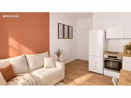 appartement t2 avec parking - éligible déficit foncier & lmnp