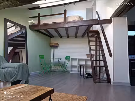 location meublée - studio - 23m2