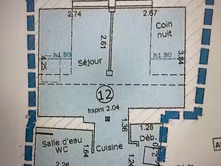 a vendre appartement t2