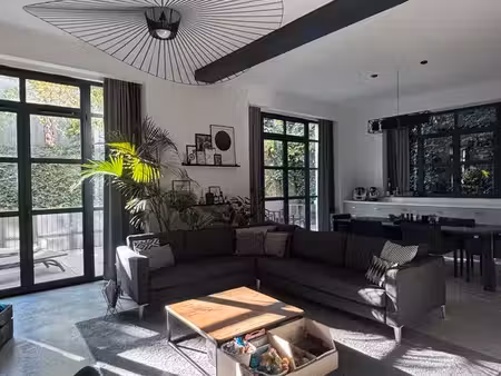 nancy – appartement esprit loft 3 pièces de 83 m² terrasse de 50 m² et parking