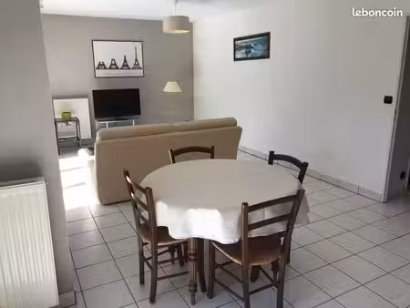 appart. meublé t3  70m²  île-de-nantes