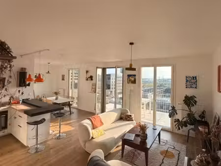 appartement meublé - 87m2 - nantes nouveau quartier république