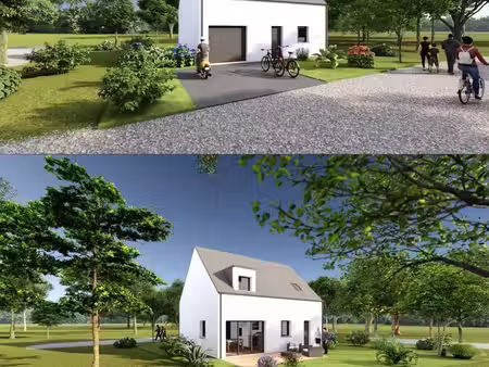 maison 83 m² avec terrain à vannes (56)