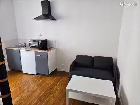 appartement duplex meublé 22 m² - centre-ville - préfecture / gare