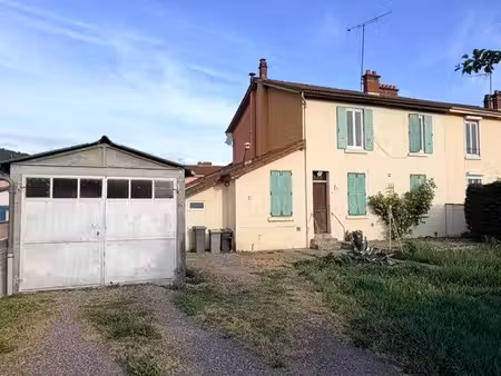 maison mitoyenne 70m2 avec garage