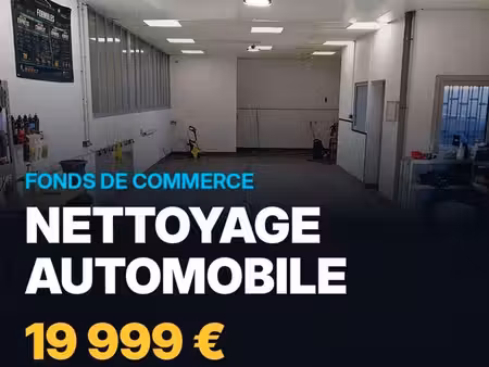 fond commerce lavage auto