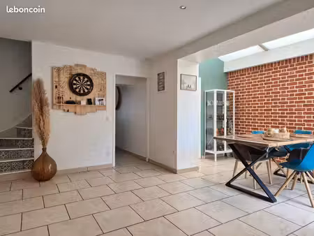 maison 101 m² – 3 chambres – jardin