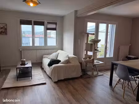 appartement t3 de 76m2 avec balcon garage fermé