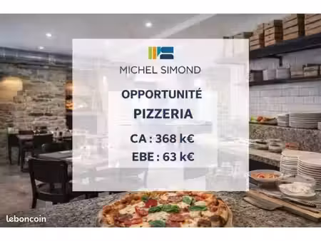 fonds de commerce restaurant  pizzeria vannes