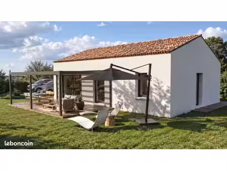 projet de construction d'une maison 94.35 m² avec terrain à riom (63)