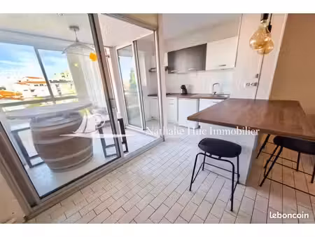 appartement 40 m² canet-plage