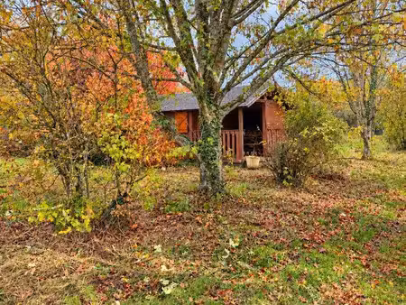 terrain avec chalet