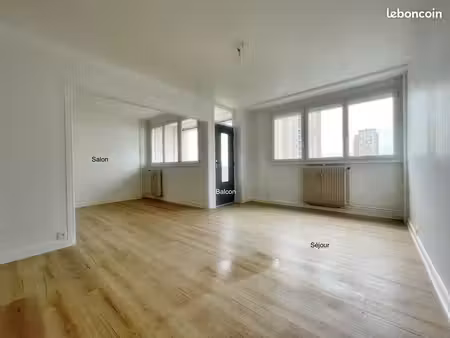 a vendre appartement traversant proche centre ville et gare