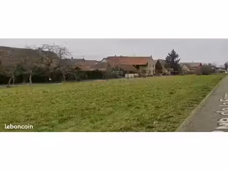 magnifique terrain libre d'architecte a 15 kilometres de colmar