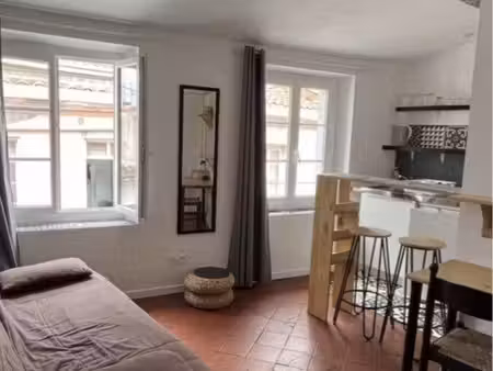 studio meublé à louer – centre-ville de perpignan – proche faculté