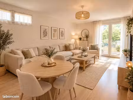 appartement 3 pièces 64 m²