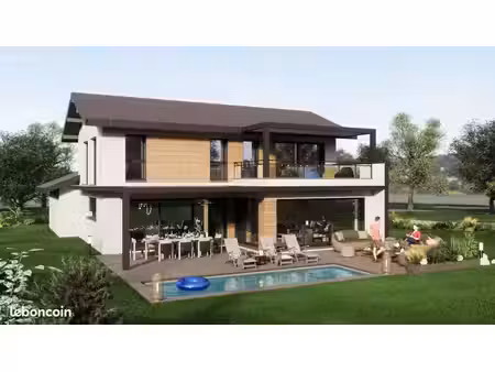 projet de construction d'une maison 153 m² avec terrain à collonges-sous-saleve (74)