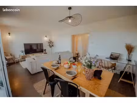 appartement t3 70 m² – 2 chambres  2 balcons traversants et cave
