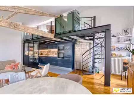 'versailles ermitage' superbe duplex non meublé de 4 pièces - 91 m² au sol - dernier étage