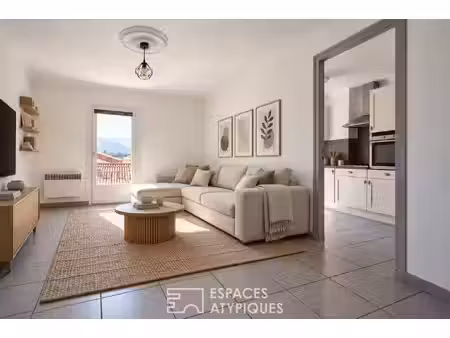 immeuble de caractère rénové au coeur d'argelès-sur-mer