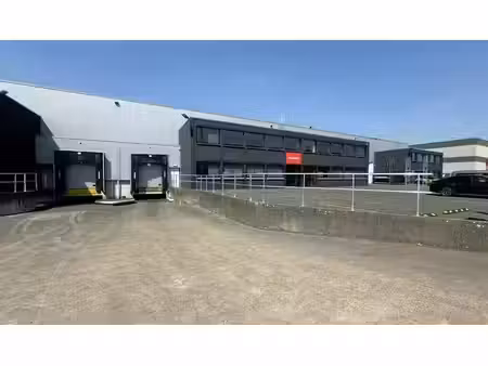 entrepôt logistique avec bureaux à louer à bornem.